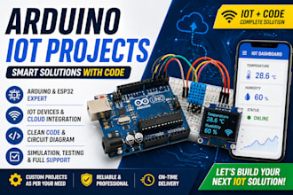 develop iot projects using arduino and esp32
