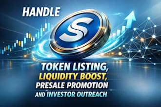 list your token on coingecko, coinmarketcap and top crypto exchanges