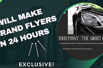 make your brand flyers