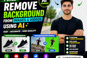 remove video image background using ai