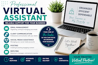 provide professional virtual assistant support