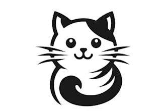 professionally digitize embroidery designs for pet dog and cat logo with in hour