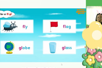 teach children in english phonics, graded reading and picture book reading