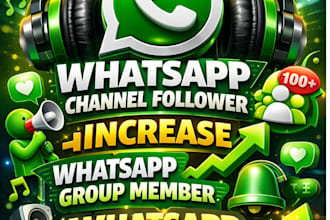 grow whatsapp channel follower increase whatsapp group member whatsapp promotion