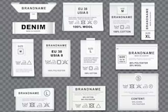 design clothing tags, hang tag, clothing label, neck label, size tags, price tag