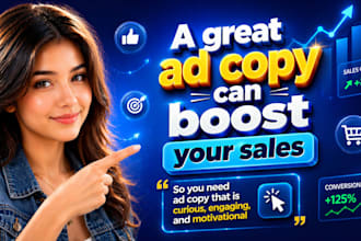 write result driven social media ads copywriting