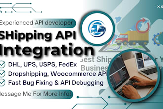 do shipping API integration, shipstation shopify api, dhl ups fedex tracking api