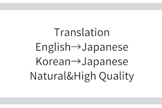 translate english or korean to japanese