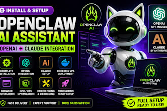 install and setup your openclaw ai assistant openai for openclaw setup claude