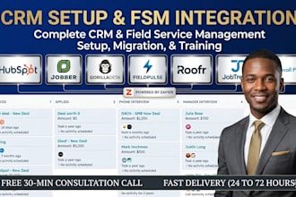 open claw jobber gorilladesk fieldpulse roofr jobtread housecall pro hubspot crm