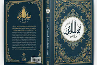 design professional arabic and islamic book cover