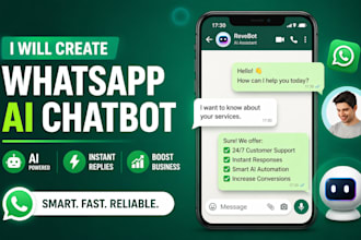 create whatsapp ai chatbot for you