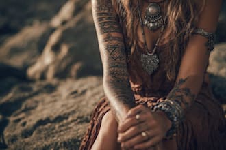 design personalized authentic tribal tattoos and patterns