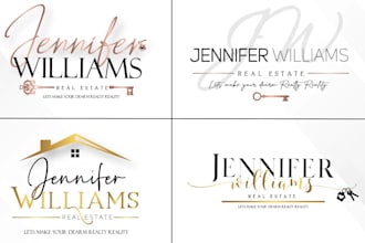 do modern handwritten signature logo design for your brand