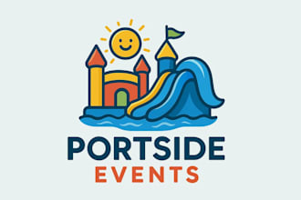design a professional event logo for event planning