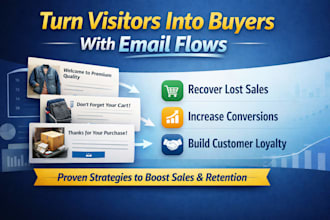 create conversion focused email flows for ecommerce brands