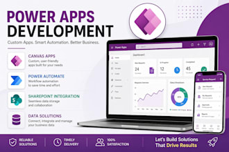 build custom power apps canvas apps and workflow automation