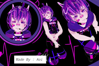 make a vroid model of your character
