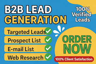 do b2b leads generation, linkedin leads, business leads prospect list building