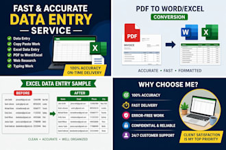 do  professional data entry, copy paste work, and document formatting