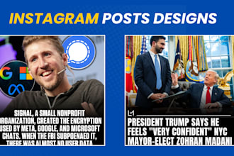create instagram news post storytelling posts designs