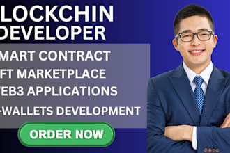 develop smart contracts and blockchain applications