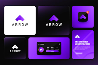 design logo and full branding kit with brand identity