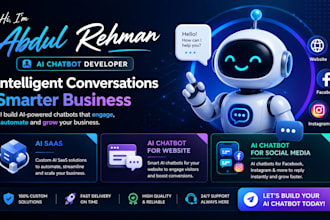do custom gpt, ai chatbot, ai agent, saas development