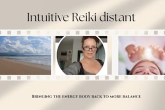 give distance intuitive reiki with feedback