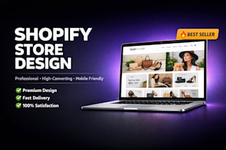 design shopify dropshipping store