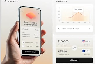 develop money transfer app loan app bank app fintech ui UX design