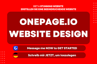 do onepage io website design onepage io landing page design onepage io expert
