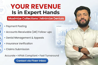 do medical billing payment posting ar, and denial management