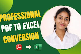 convert PDF to editable excel accurately