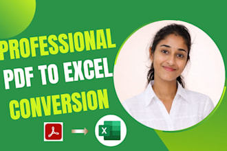convert PDF to editable excel accurately