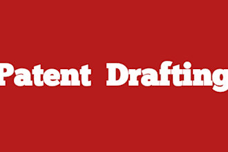 do patent drafting of your product,idea or invention