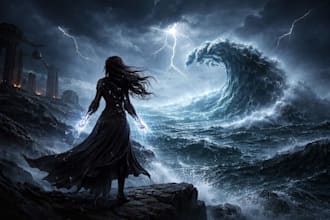 write a fantasy scene for your story