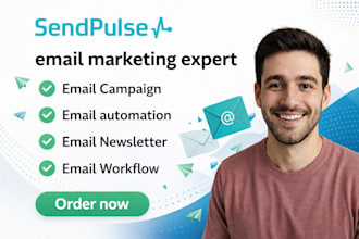 set up sendpulse email automation sendpulse email marketing newsletter campaign