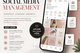 manage your social media accounts and your social media marketing