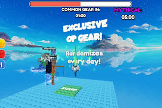 develop a viral roblox obby, parkour, or hide and seek game, roblox game for you