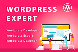 do awesome wordpress website in 24hours