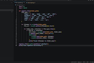 create and debug python scripts for automation