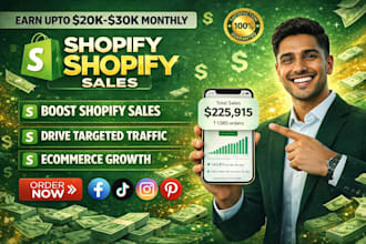 boost shopify sales ecommerce marketing website promotion shopify marketing