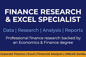 do financial data entry, business research, and excel work