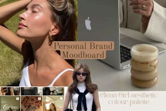 create aesthetic pinterest moodboards for your brand or vision