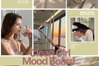 create aesthetic mood boards, interior concepts, and brand identity palettes