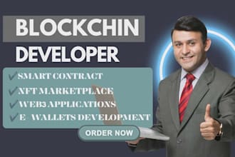 dodevelop blockchain, smart contracts, and dapps securely