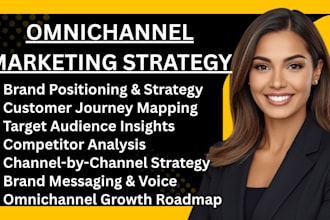 develop an omnichannel brand and marketing strategy for your business