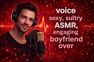 record seductive nsfw erotic asmr male voice over as your boyfriend