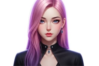 design anime oc and vtuber avatar